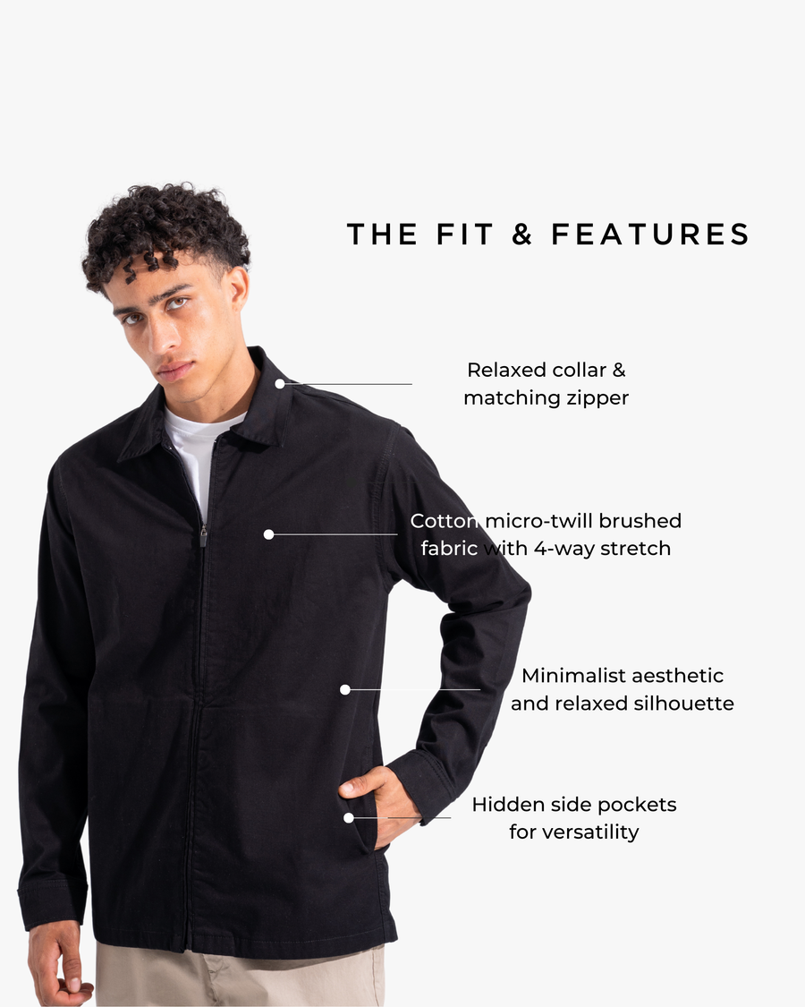Studio Twill Zip Jacket