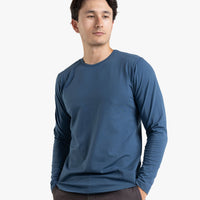 Long Sleeve Curve Crew