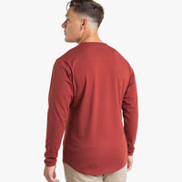 Long Sleeve Curve Crew
