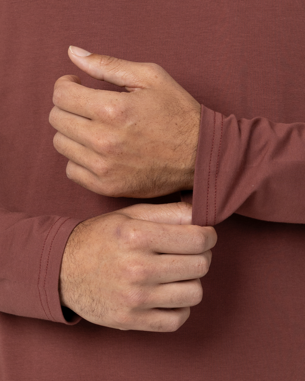 Long Sleeve Curve Crew