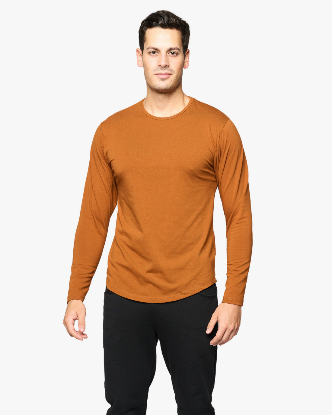 Long Sleeve Curve Crew