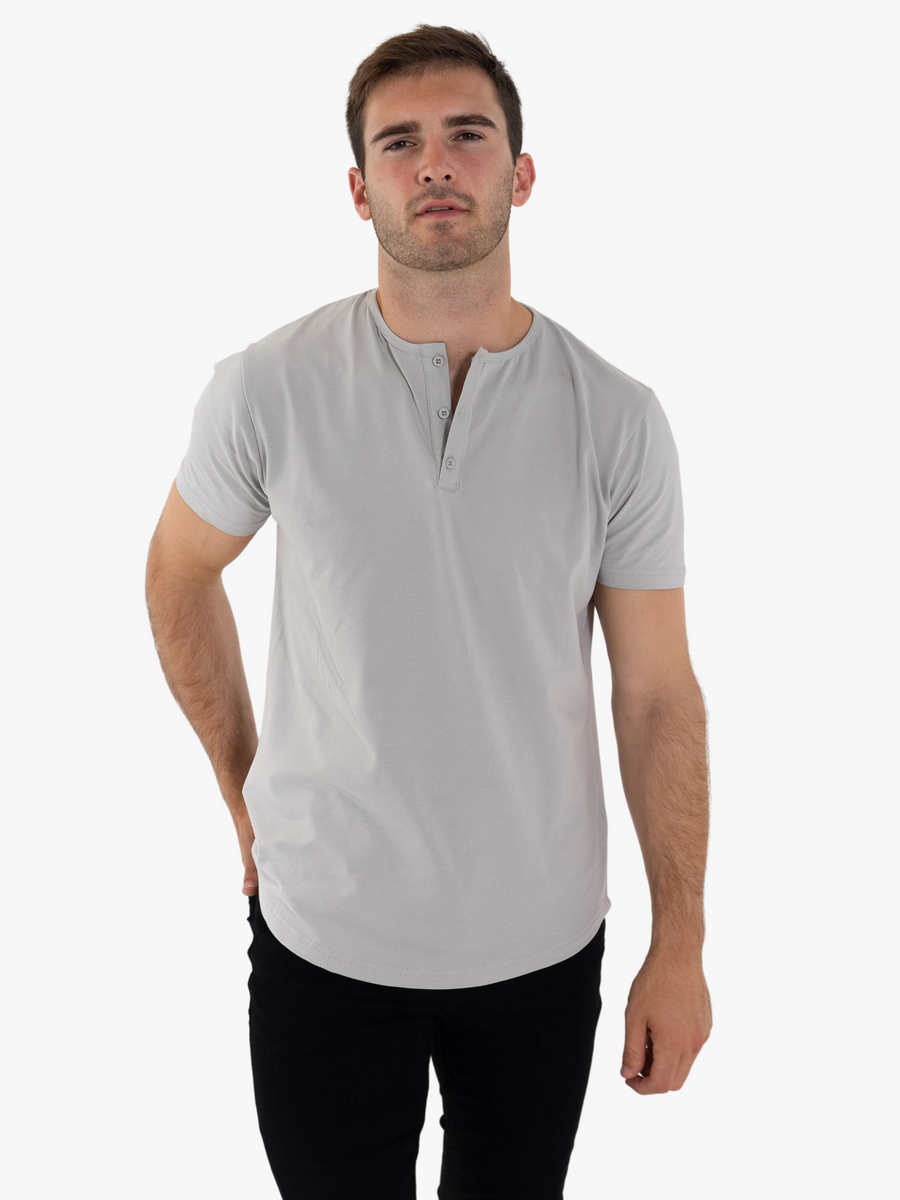 Short Sleeve Henley