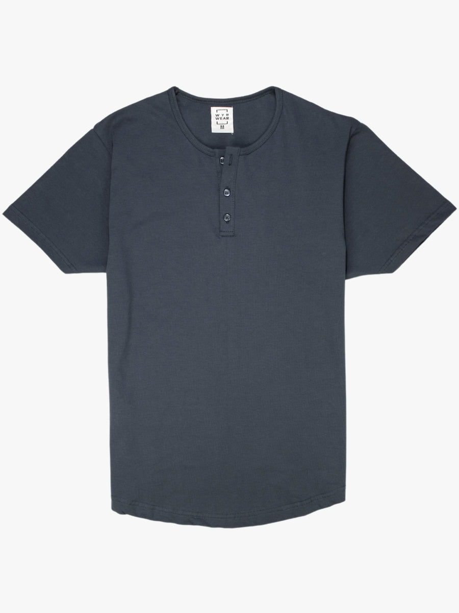 Short Sleeve Henley