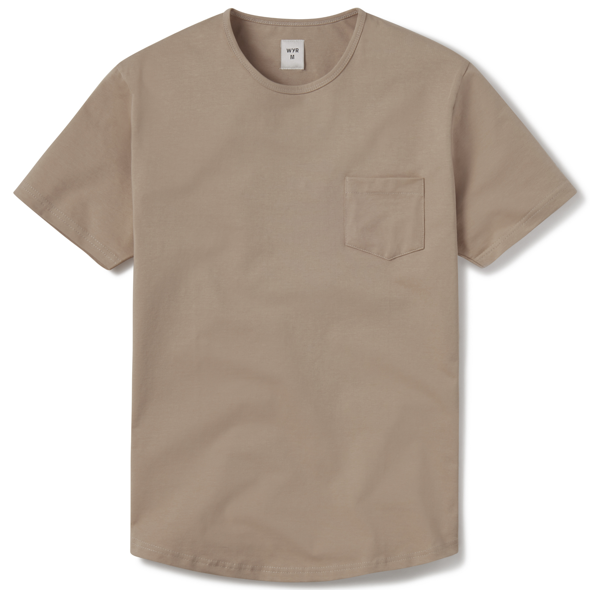 【REST&RECREATION】 POCKET CREWNECK T-SHIRT Pocket Curve Crew – WYR Wear