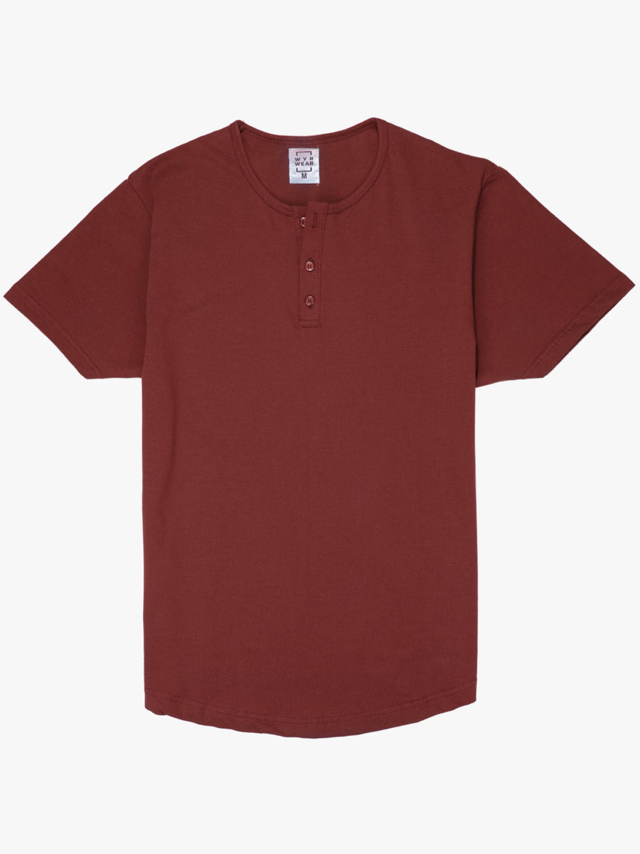 Short Sleeve Henley