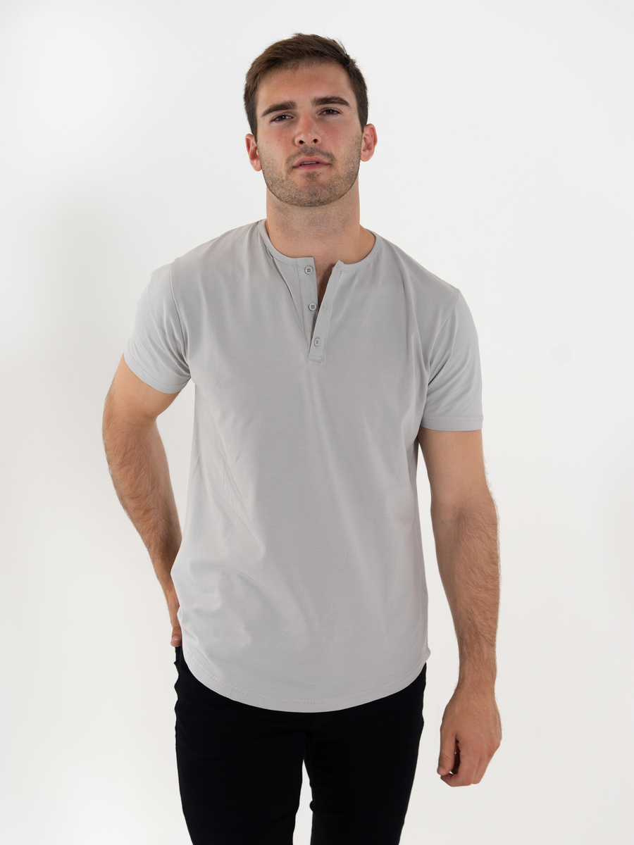 Short Sleeve Henley