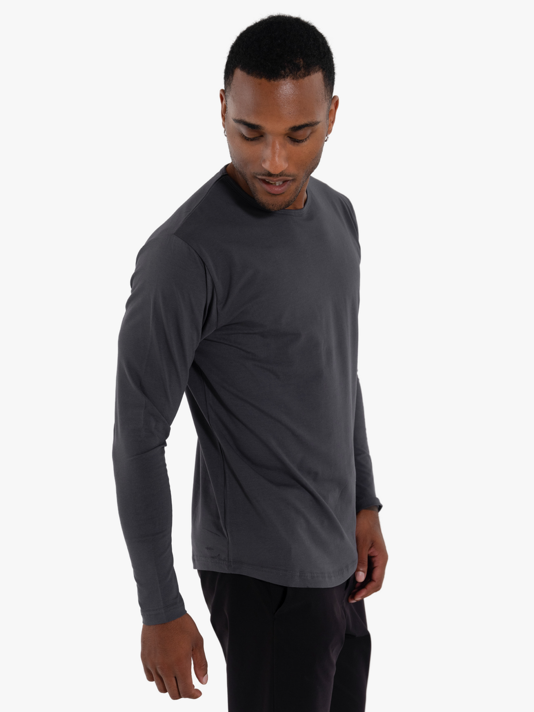 Long Sleeve Curve Crew