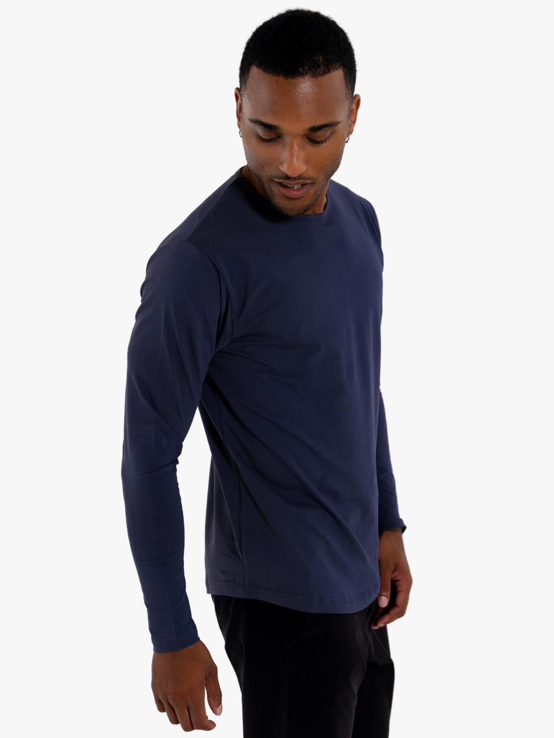 Long Sleeve Curve Crew