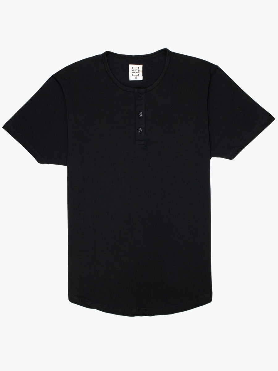 Short Sleeve Henley