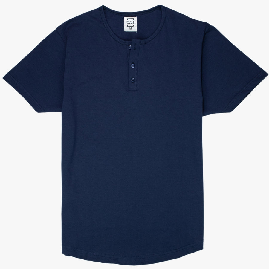 Short Sleeve Henley